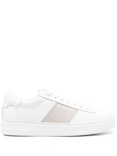 Logo-printed Lace-up Sneakers - Emporio Armani - Modalova