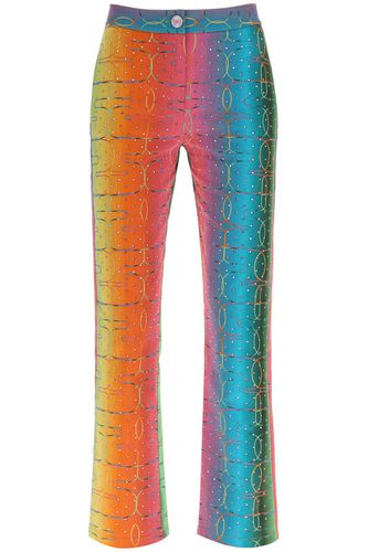 Bery Multicolor Rhinestone Pants - SIEDRES - Modalova