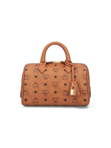 MCM ella Boston Trunk Bag - MCM - Modalova