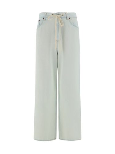 MM6 Maison Margiela Wide Leg Jeans - MM6 Maison Margiela - Modalova