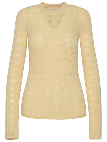 Angio Yellow Cashmere Blend Sweater - SportMax - Modalova