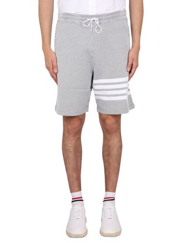 Thom Browne Striped Bermuda Shorts - Thom Browne - Modalova