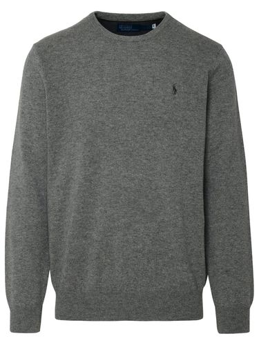 Polo Ralph Lauren Grey Wool Sweater - Polo Ralph Lauren - Modalova