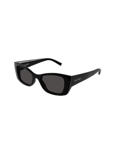 Sl 593 - Black Sunglasses - Saint Laurent Eyewear - Modalova