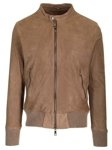 Giorgio Brato Suede Leather Biker - Giorgio Brato - Modalova