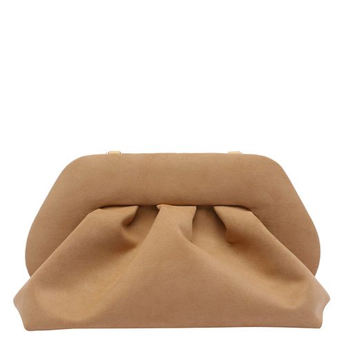 THEMOIRè Tia Suede Clutch - THEMOIRè - Modalova