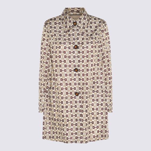 Gucci Ivory And Brown Horsebit Coat - Gucci - Modalova