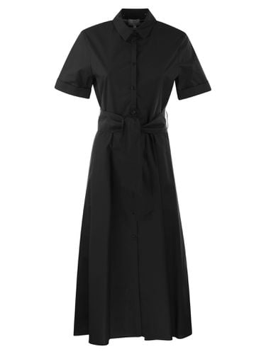 Woolrich Black Cotton Shirt Dress - Woolrich - Modalova