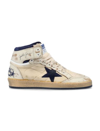 Sky-star High-top Leather And Technical Fabric Sneakers - Golden Goose - Modalova