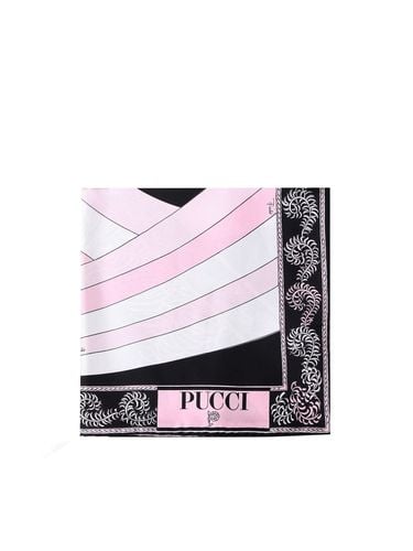 Scarf With Iride-struzzo Print - Pucci - Modalova