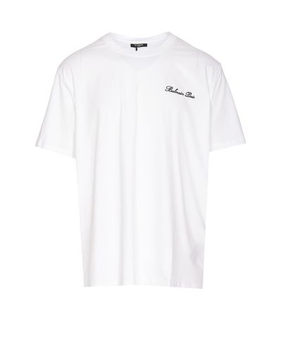 Balmain Logo T-shirt - Balmain - Modalova