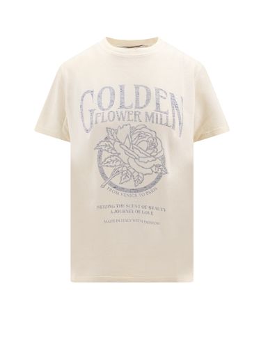 Golden Goose Logo Print T-shirt - Golden Goose - Modalova