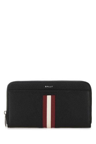 Bally Black Leather Wallet - Bally - Modalova