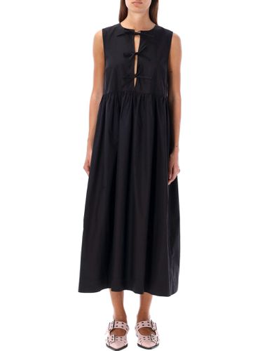 Ganni Midi Dress Popeline - Ganni - Modalova