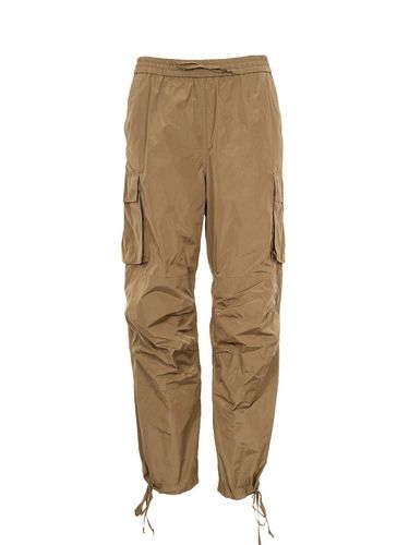 Wide-leg Drawstring Cargo Trousers - MSGM - Modalova