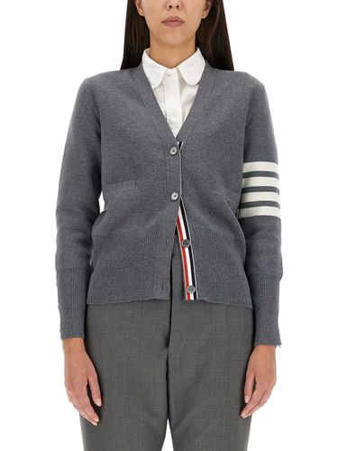 Thom Browne V-neck Cardigan - Thom Browne - Modalova