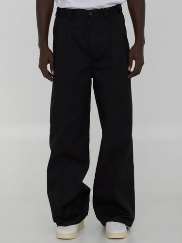 Trousers In Cotton Blend - Maison Margiela - Modalova