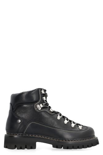 Canadian Lace-up Leather Ankle Boots - Dsquared2 - Modalova