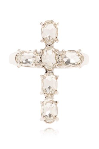 Cross Embellished Ring - Dolce & Gabbana - Modalova