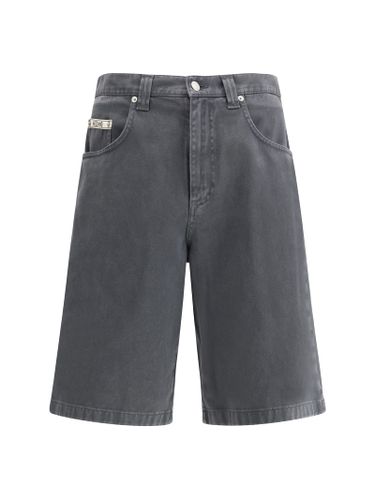 Moschino Denim Baggy Shorts - Moschino - Modalova