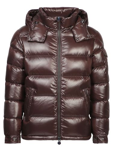 Moncler Maya Brown Down Jacket - Moncler - Modalova