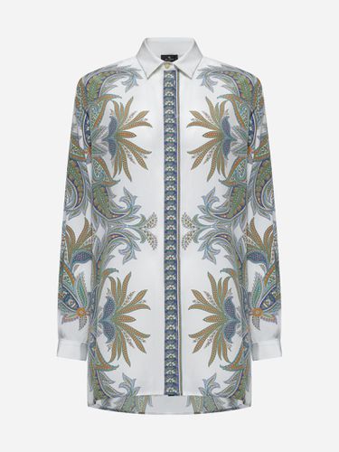 Paisley Print Crêpe De Chine Shirt - Etro - Modalova