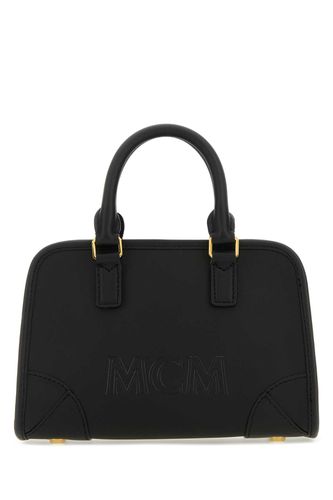 Leather Aren Boston Mini Handbag - MCM - Modalova