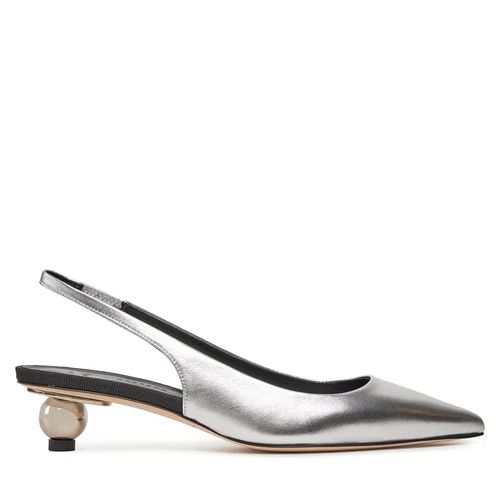 Gallico Slingback In Laminated Leather - Weekend Max Mara - Modalova