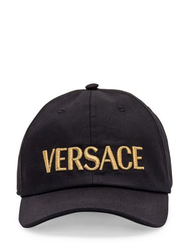 Versace Cap With Logo - Versace - Modalova