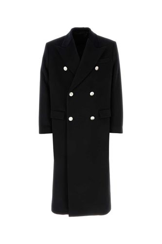 Prada Black Cashmere Coat - Prada - Modalova