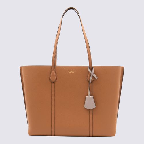 Light Amber Leather Perry Tote Bag - Tory Burch - Modalova