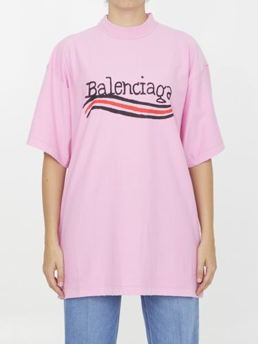 Balenciaga Logo T-shirt - Balenciaga - Modalova