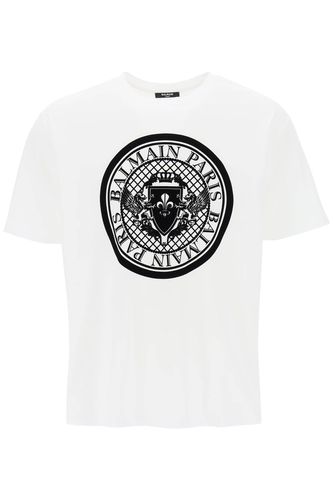 Balmain Logo Medallion T-shirt - Balmain - Modalova