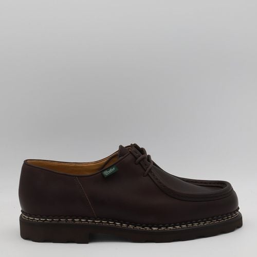 Dark Brown Michael Lace Up Shoes - Paraboot - Modalova