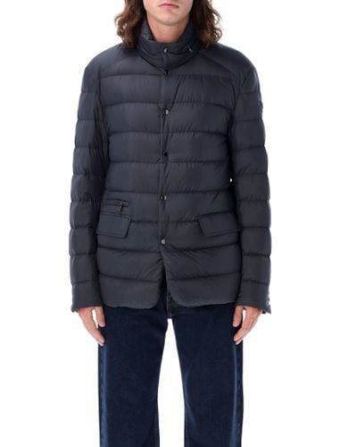 Navy Malinvern Down Jacket - Moncler - Modalova