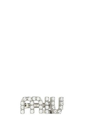 Miu Miu Embellished Metal Hair Clip - Miu Miu - Modalova