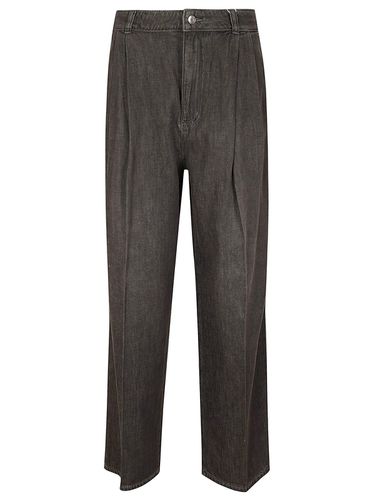 Button Detailed Straight Leg Jeans - Michael Kors - Modalova