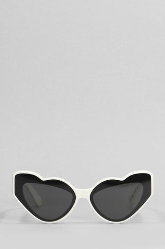 Sunglasses In White Acetate - Fiorucci - Modalova