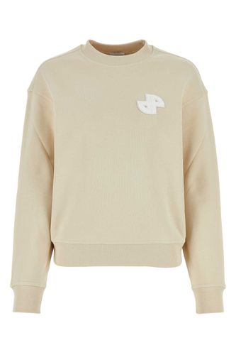 Patou Beige Cotton Sweatshirt - Patou - Modalova