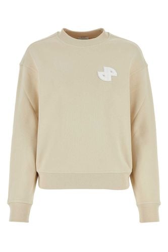 Patou Beige Cotton Sweatshirt - Patou - Modalova