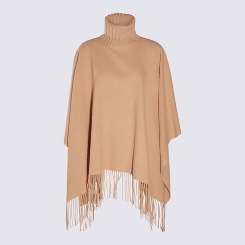 Fabiana Filippi Camel Wool Capes - Fabiana Filippi - Modalova