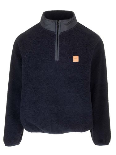 A. P.C. Half Zip Sweatshirt - A.P.C. - Modalova