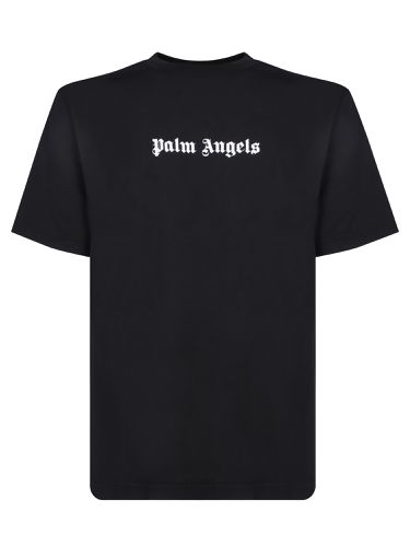 Palm Angels Slim Fit Black T-shirt - Palm Angels - Modalova