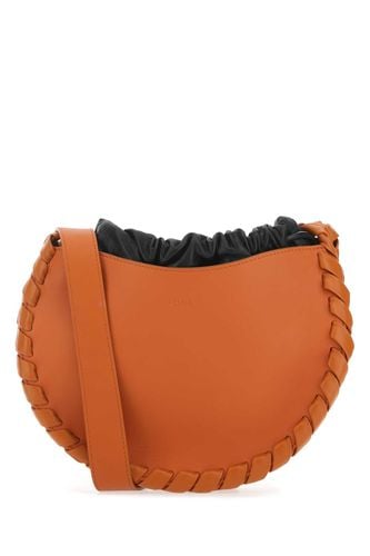 Dark Orange Leather Small Mate Crossbody Bag - Chloé - Modalova