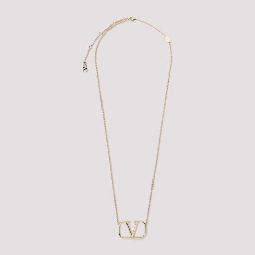 Logo Chain Necklace - Valentino Garavani - Modalova