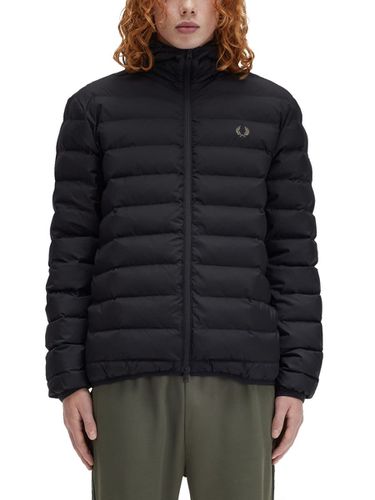 Fred Perry Down Jacket With Logo - Fred Perry - Modalova