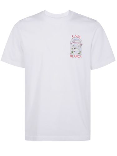 Le Passage Printed T-shirt - Casablanca - Modalova