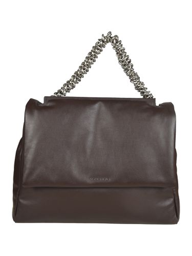 Chain Logo Flap Shoulder Bag - Orciani - Modalova