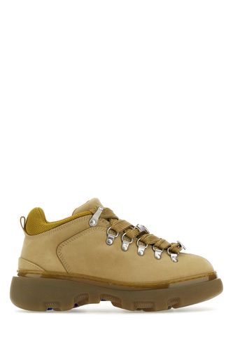 Burberry Biscuit Leather Sneakers - Burberry - Modalova