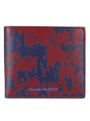 Logo Bifold Wallet - Alexander McQueen - Modalova